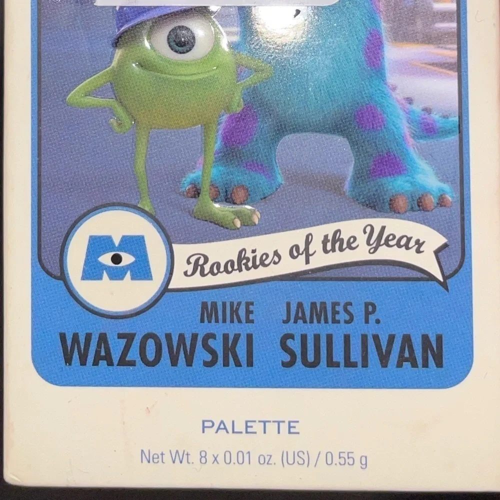 Makeup Revolution X Monsters University Card Eyeshadow Palette Mike&Sulley Scare